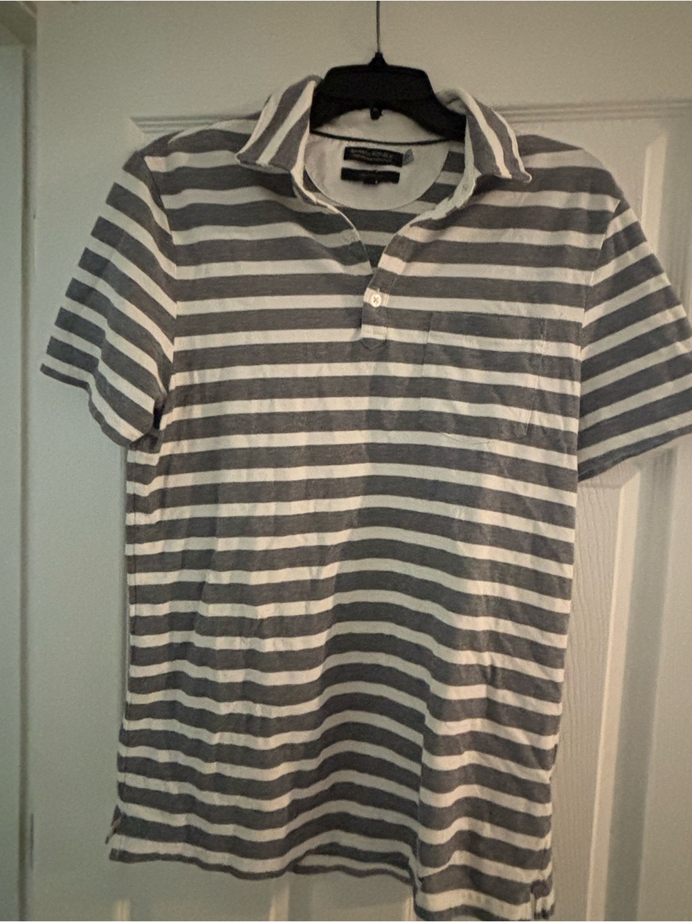 Banana Republic performance pique polo